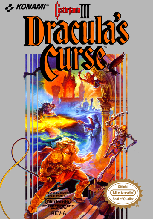 Castlevania III - Dracula's Curse (USA) (Virtual Console) box art